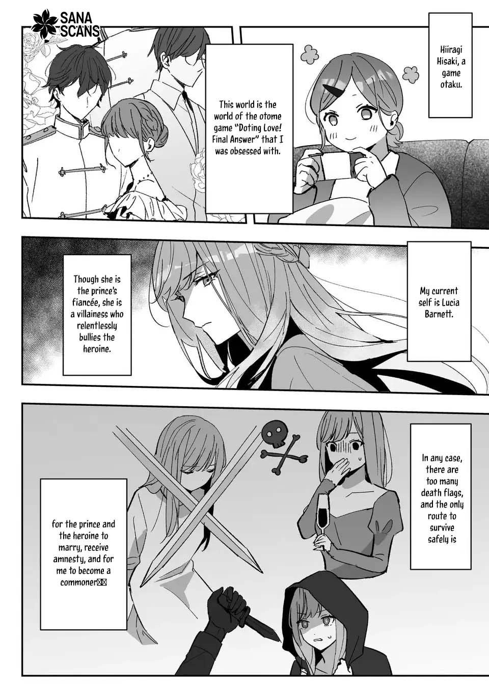 The Prince’s Dere Is Buried Deep—Being a Villainess Is Hard Chapter 1 - . Page 6